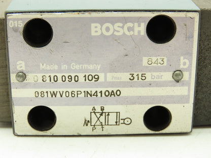 Bosch 0 810 090 109 Hydraulic Limit Switch 0 810 090 109 315bar