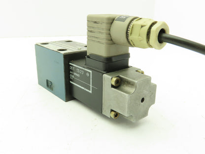 Bosch 0 810 090 255 Hydraulic Solenoid Valve Single Action 315bar 24V Coil