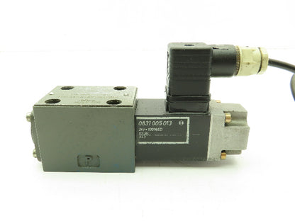 Bosch 0 810 090 255 Hydraulic Solenoid Valve Single Action 315bar 24V Coil