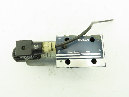 Bosch 0 810 001 535 Hydraulic Solenoid Valve Directional Single Action 24V Coil