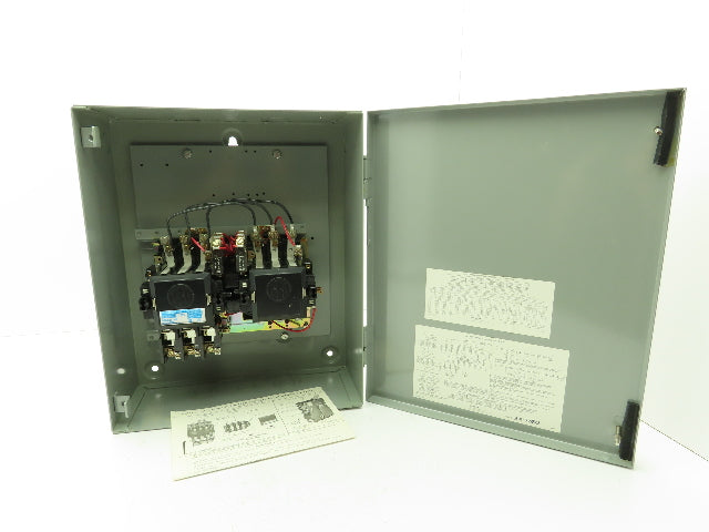 Telemecanique A213B221 Gould Motor Starter Reversing Contactor Size 0 600V 18A