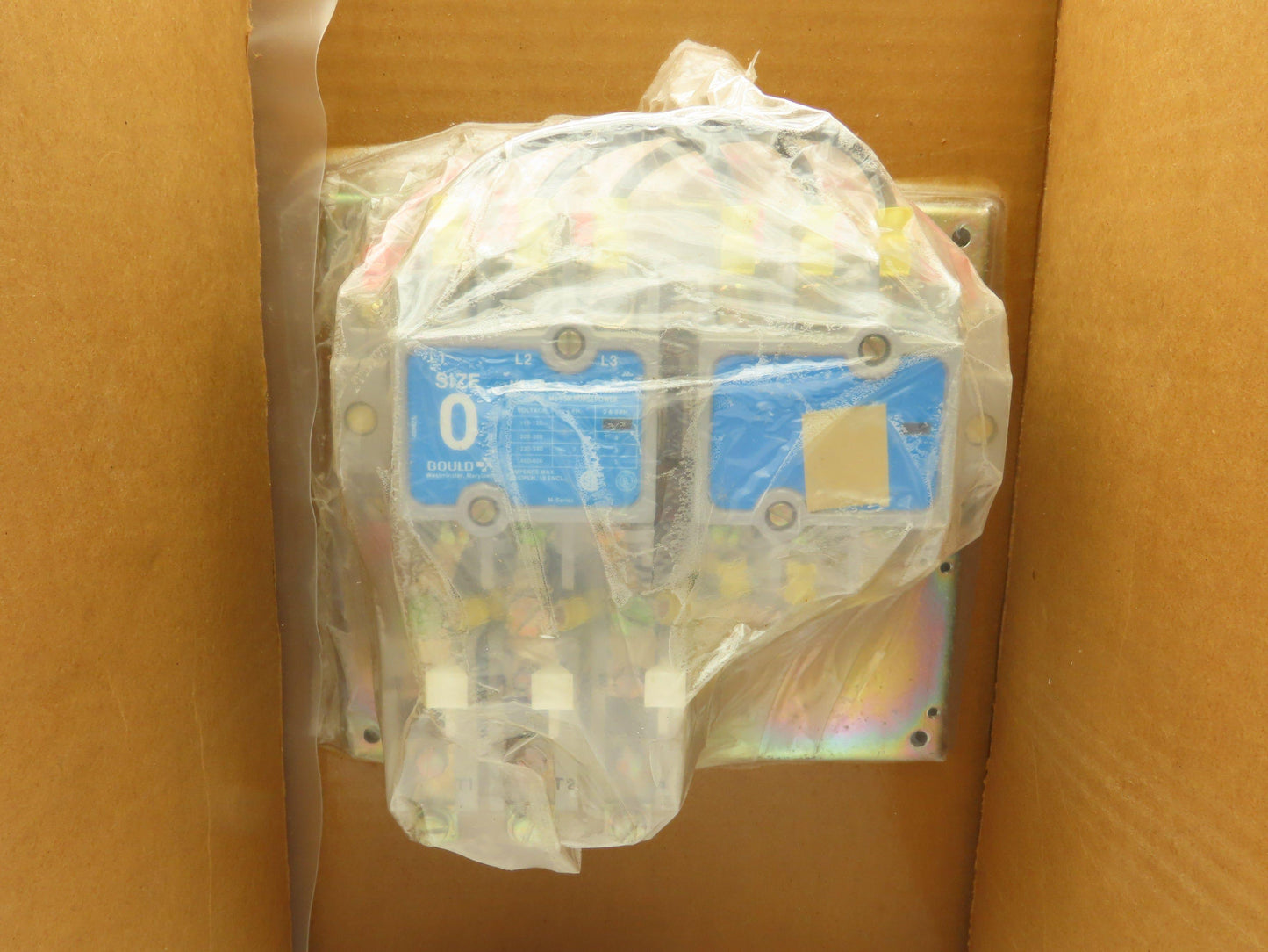 Telemecanique M213B Gould Reversing Motor Starter Contactor Size 0 600V 18A 3PH