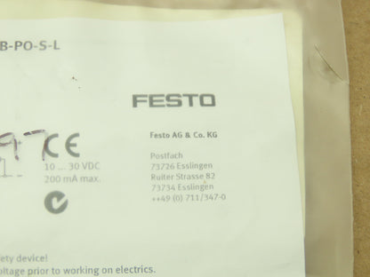 Festo SIEN-M8NB-PO-S-L Proximity Sensor Switch M8