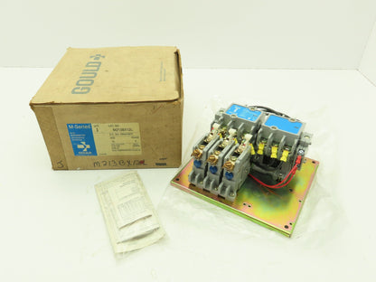 Telemecanique Gould Reversing Motor Starter Contactor Size 3/4 600V 22.5A 7.5 Hp