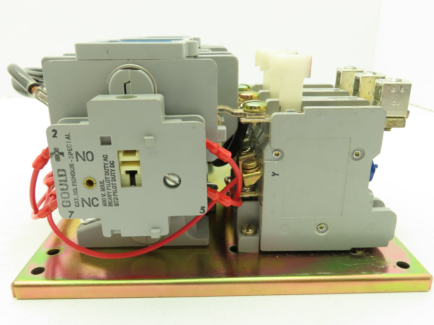 Telemecanique Gould Reversing Motor Starter Contactor Size 2 600V 3 Ph 45A 25Hp