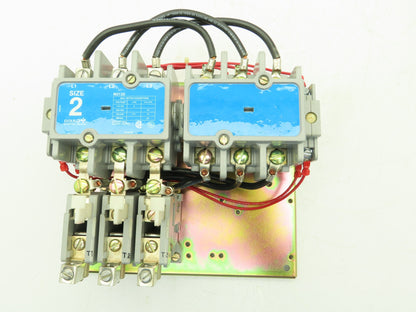 Telemecanique Gould Reversing Motor Starter Contactor Size 2 600V 3 Ph 45A 25Hp