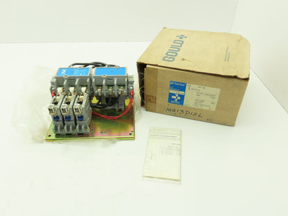 Telemecanique Gould Reversing Motor Starter Contactor Size 2 600V 3 Ph 45A 25Hp
