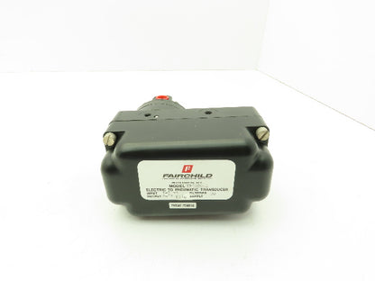 Fairchild TB5220-1 Transducer Electric To Pneumatic 1:1 1-5ma 0-12 PSIG