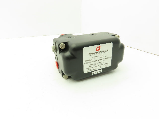 Fairchild TB5222-4 Transducer Electric To Pneumatic 1:2 4-20/10-50ma 0-24 PSIG