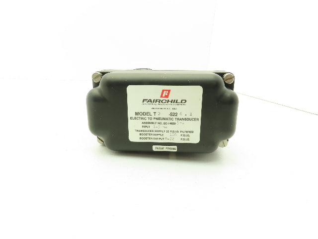 Fairchild TB5226-1 Transducer Electric To Pneumatic 1:6 1-5ma 0-72 PSIG