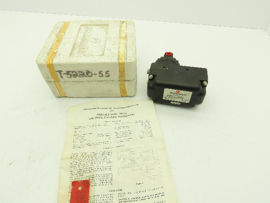 Fairchild T5220-55 Transducer Electric To Pneumatic 1:1 1-5VDC 3-5 PSIG