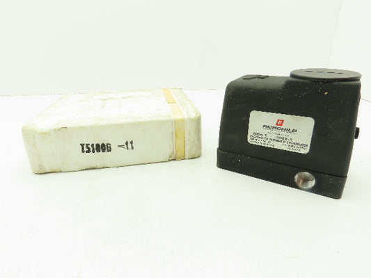 Fairchild T-5100B-11 Transducer Electric To Pneumatic 1-5mA 3-15 PSIG