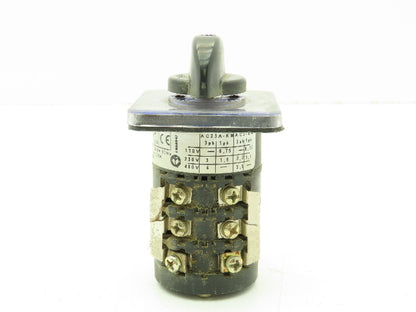 Bremas CA0120022 Cam Switch 12A 400V Ammeter Switch 1 Pole 3 Current Transformer