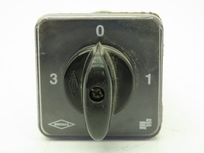 Bremas CA0120022 Cam Switch 12A 400V Ammeter Switch 1 Pole 3 Current Transformer