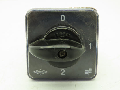 Bremas CA0120022 Cam Switch 12A 400V Ammeter Switch 1 Pole 3 Current Transformer