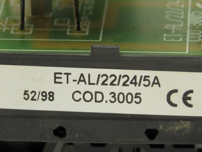 Euro Tek ET-AL/22/24/5A Single Phase Power Supply 20VAC Out 24VDC 5A Rectifier