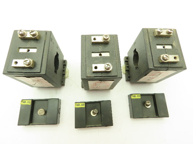 Unidata Current Transformer 150/5A 2VA Tab1 Lot of 3