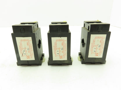 Unidata Current Transformer 150/5A 2VA Tab1 Lot of 3