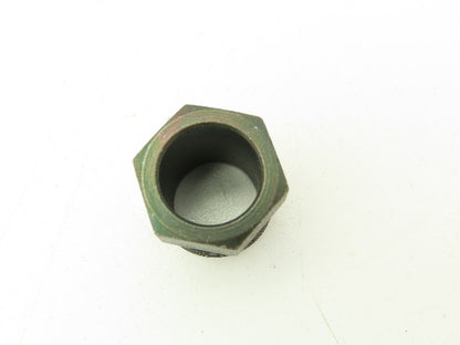 5/8" Tube OD x 7/8" UNF  Steel Inverted 45° Flare Fitting Nut- Lot of 28