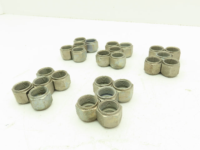 5/8" Tube OD x 7/8-14 UNF 45° Steel Flared HVAC Line Tube Nut  LOT OF 25
