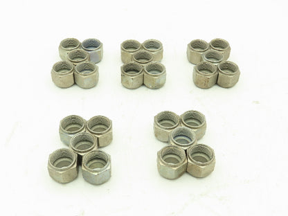5/8" Tube OD x 7/8-14 UNF 45° Steel Flared HVAC Line Tube Nut  LOT OF 25