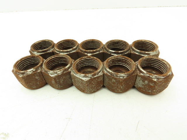 5/8" Tube OD x 7/8-14 UNF 45° Steel Flared HVAC Tube Nut  LOT OF 30