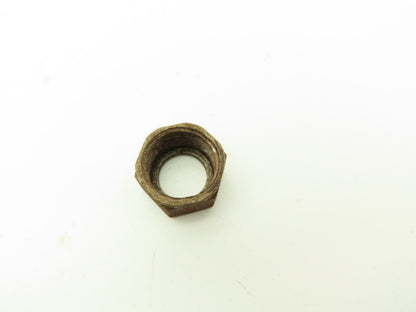 11/16" Tube OD x 1"-14 UNF 45° Steel Flared HVAC Tube Nut  LOT OF 24