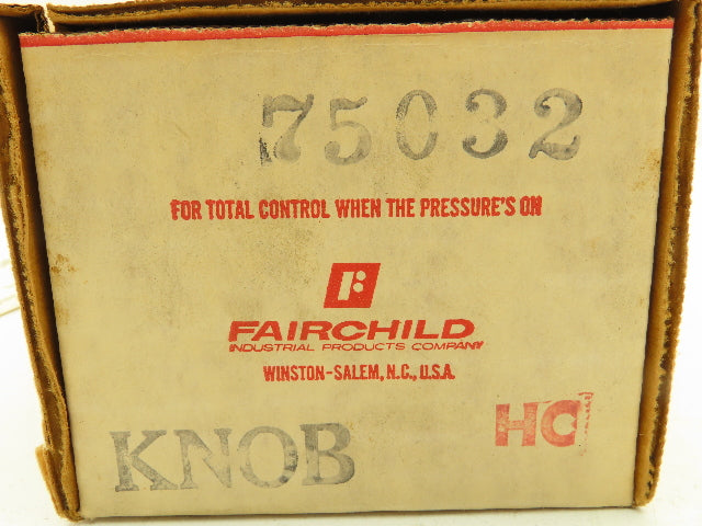 Fairchild 75032 Corrosion Resistant Regulator Model 75 1/4" NPT SS Ports 30 PSI