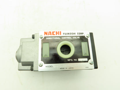 Nachi SS-G03-A06-R-C115-E8916A Hydraulic Directional Control Solenoid Valve 120V