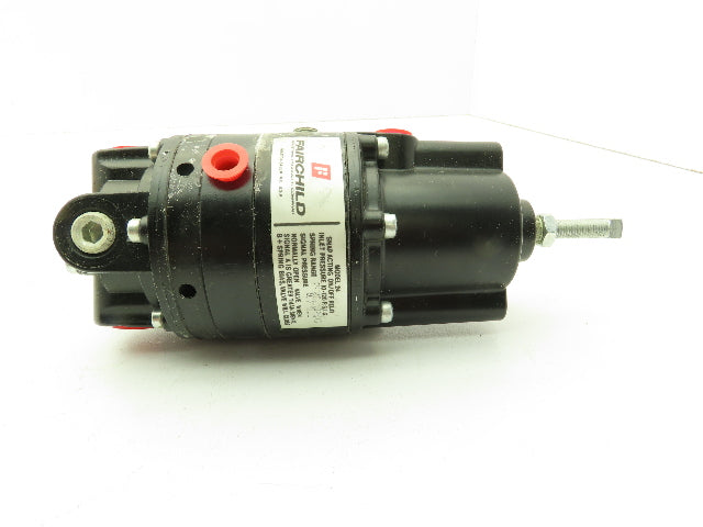 Fairchild 243122 Pneumatic Snap Acting Relay Model 24 2" WC 1 PSIG