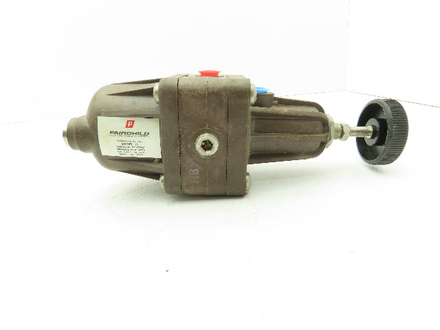 Fairchild 75042 Pneumatic Air Regulator Model 75 Corrosion Resistant 60 PSI Knob