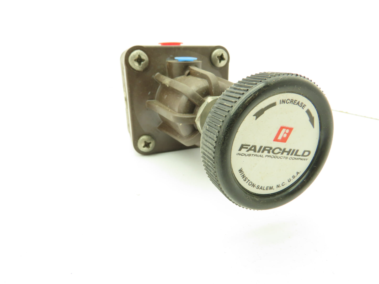 Fairchild 75033 Pneumatic Air Regulator Model 75 Corrosion Resistant 30 PSI Knob