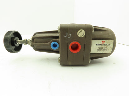 Fairchild 75033 Pneumatic Air Regulator Model 75 Corrosion Resistant 30 PSI Knob