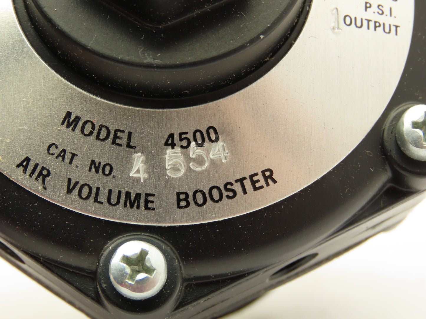 Fairchild 4554 Pneumatic Air Volume Booster Model 4500 3/1 Output