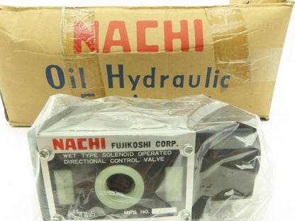 Nachi SS-G03-H5-R-D2-E10 Hydraulic Directional Control Wet Solenoid Valve 24VDC