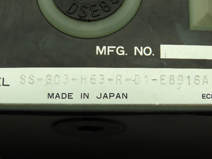 Nachi SS-G03-H63-R-D1-E8916A Hydraulic Directional Control Solenoid Valve 12VDC