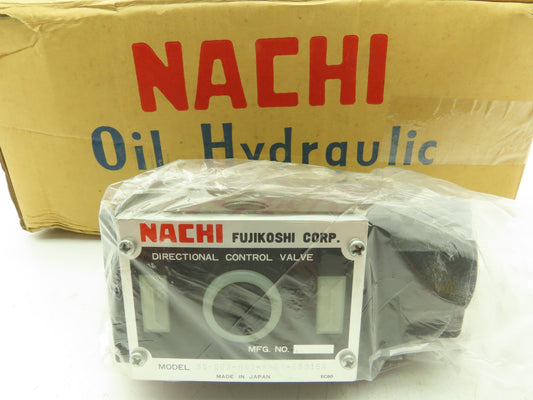 Nachi SS-G03-H63-R-D1-E8916A Hydraulic Directional Control Solenoid Valve 12VDC