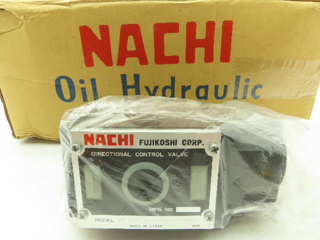 Nachi SS-G03-H63-R-D1-E8916A Hydraulic Directional Control Solenoid Valve 12VDC