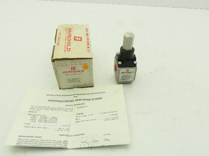 Fairchild 960082 Pneumatic Air Gage Guard 10-300 PSIG Max 10000PSI