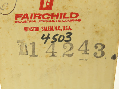 Fairchild Z-14243 Pneumatic Air Volume Booster Model 4500 2/3 Output 4503