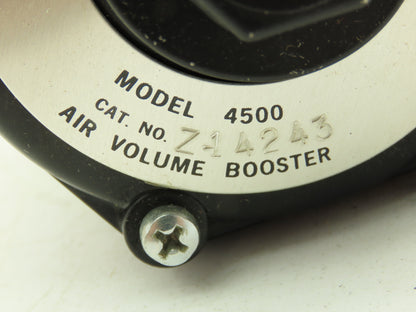 Fairchild Z-14243 Pneumatic Air Volume Booster Model 4500 2/3 Output 4503