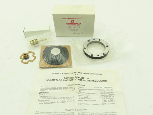 Fairchild EA-12922-2 Repair Kit Pneumatic Air Pressure Regulator Model 81