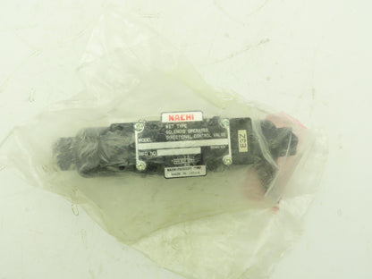 Nachi SS-G01-E3Z-GR-D2-E20 Hydraulic Directional Control Solenoid Valve 24VDC