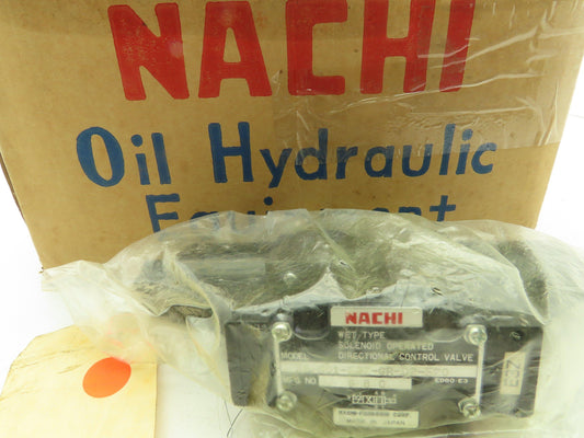 Nachi SS-G01-E3Z-GR-D2-E20 Hydraulic Directional Control Solenoid Valve 24VDC