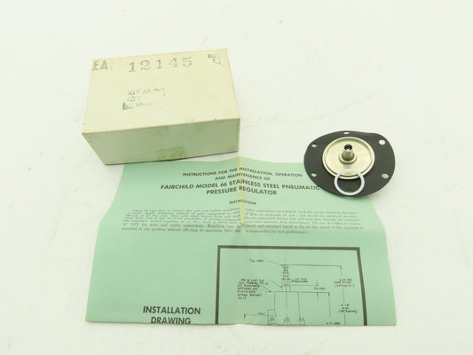 Fairchild EA-12145 Repair Kit Model 66 Stainless Steel Pressure Regulator