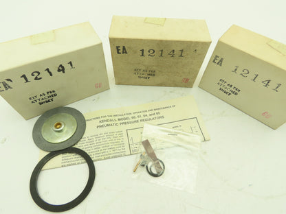 Fairchild EA-12141 Kendall Repair Kit Model 60 64 Regulators Lot of 3