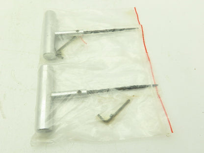 Steel Spiral Probe Reamer Tire Plug Repair Tool Chrome Steel T-Handle  LOT OF 2