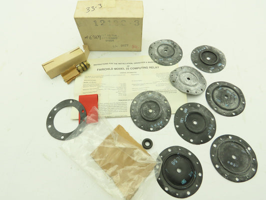 Fairchild EA-12133-3 Repair Kit Model 22 Computing Relay Pneumatic