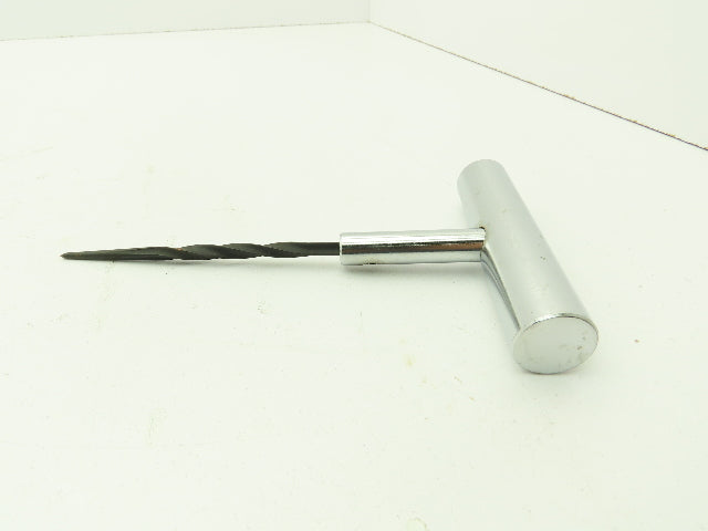 Steel Spiral Probe Reamer Tire Plug Repair Tool Chrome Steel T-Handle  LOT OF 2