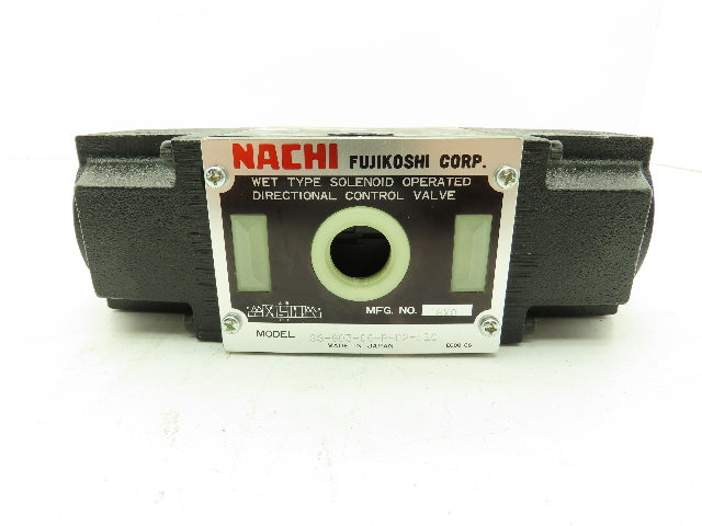 Nachi SS-G03-C6-R-D2-E10 Hydraulic Directional Control Wet Solenoid Valve 24VDC